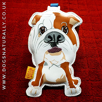 English Bulldog Luxury Luggage Tag